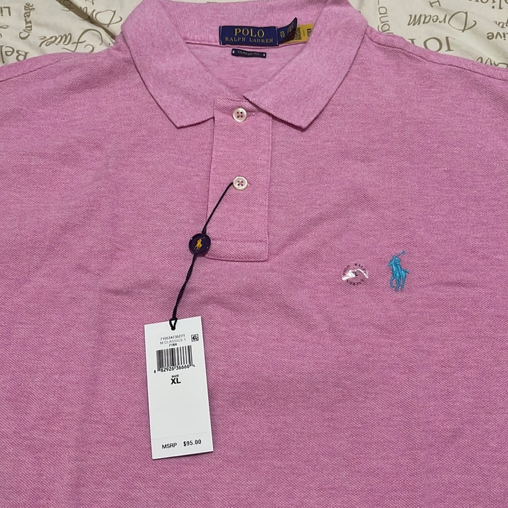 Slim Fit Mesh Polo Shirt